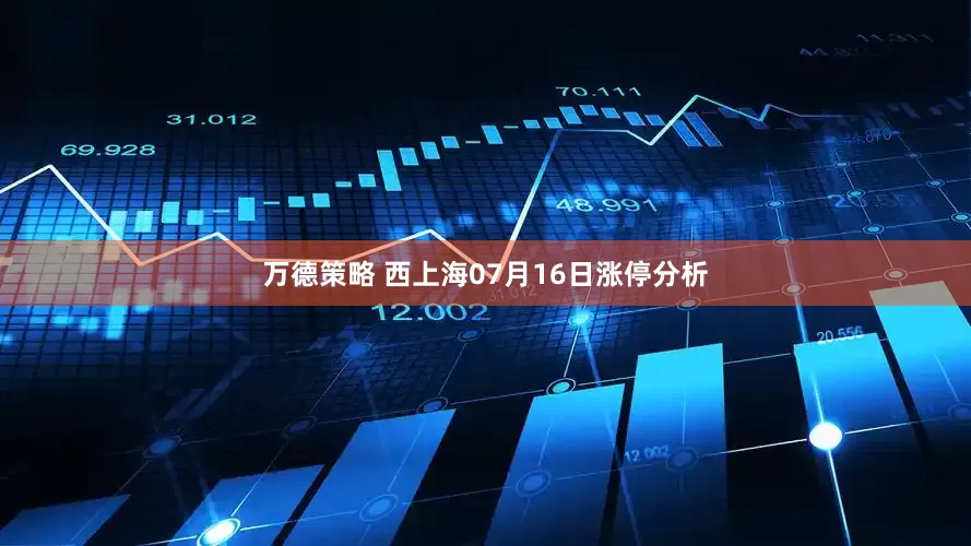 万德策略 西上海07月16日涨停分析