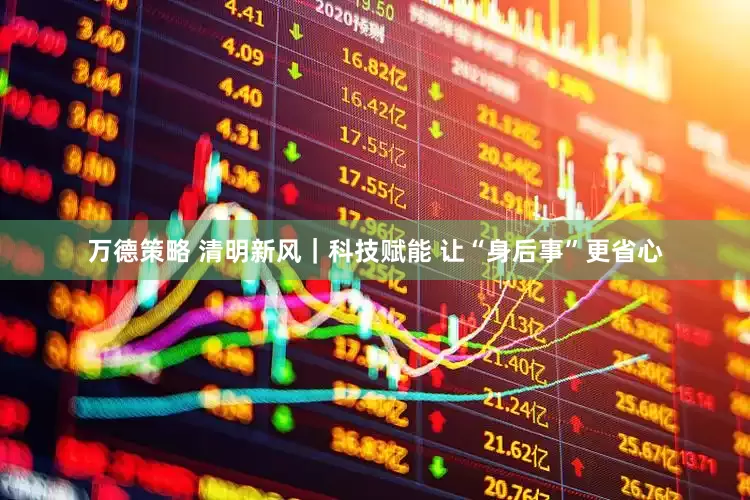 万德策略 清明新风｜科技赋能 让“身后事”更省心